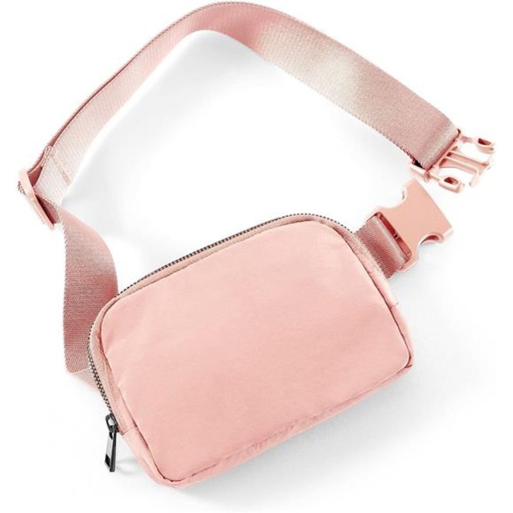 Unisex Mini Belt Bag with Adjustable Strap Small Waist Pouch for Workout Running